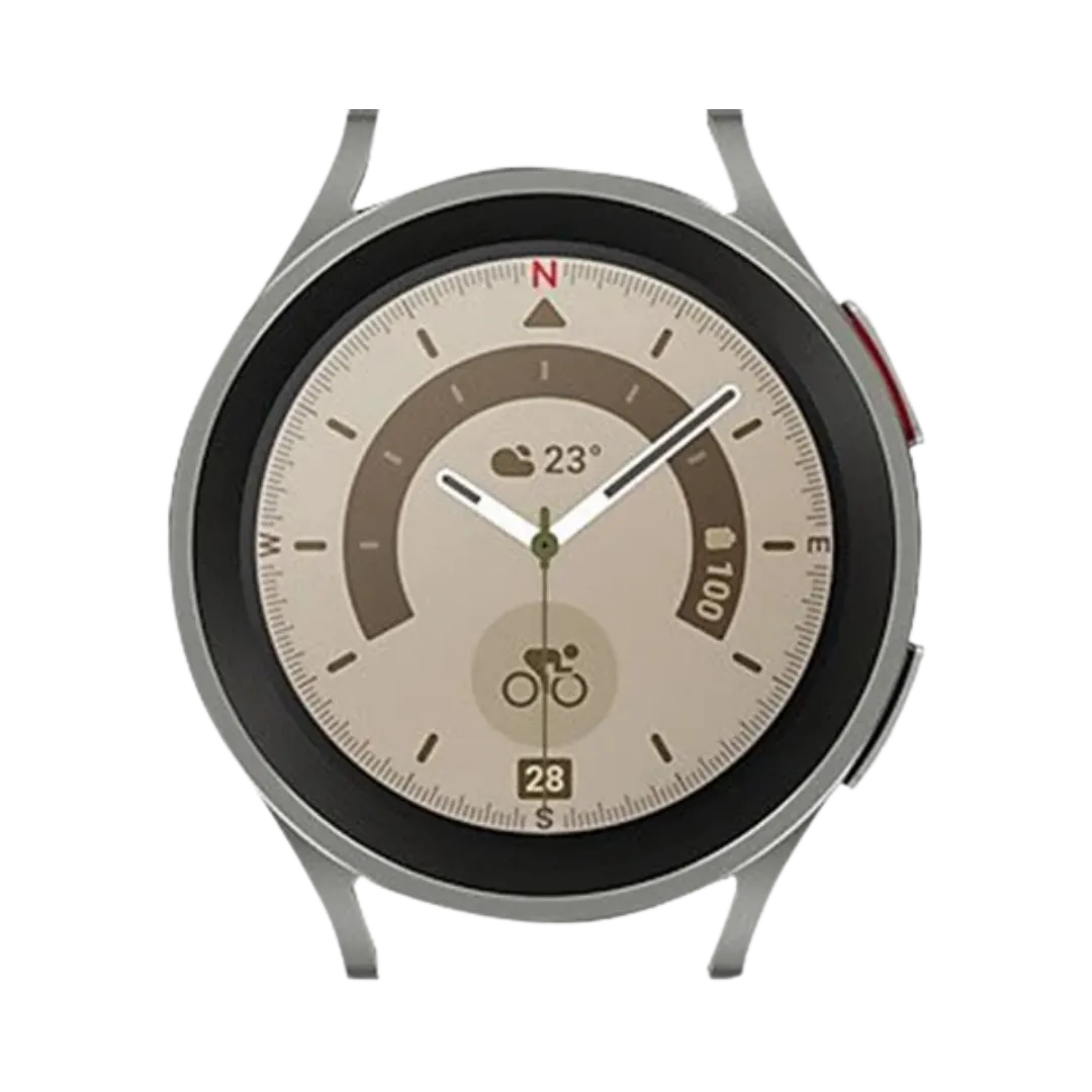 Samsung Galaxy Watch 5 Pro 45mm NO STRAP Black Titanium Grade A