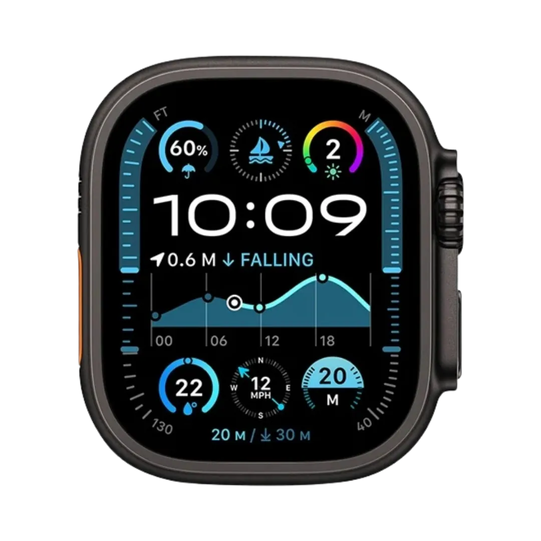 Watch Ultra 2 NO STRAP 49mm Cellular Black Titanium Grade A