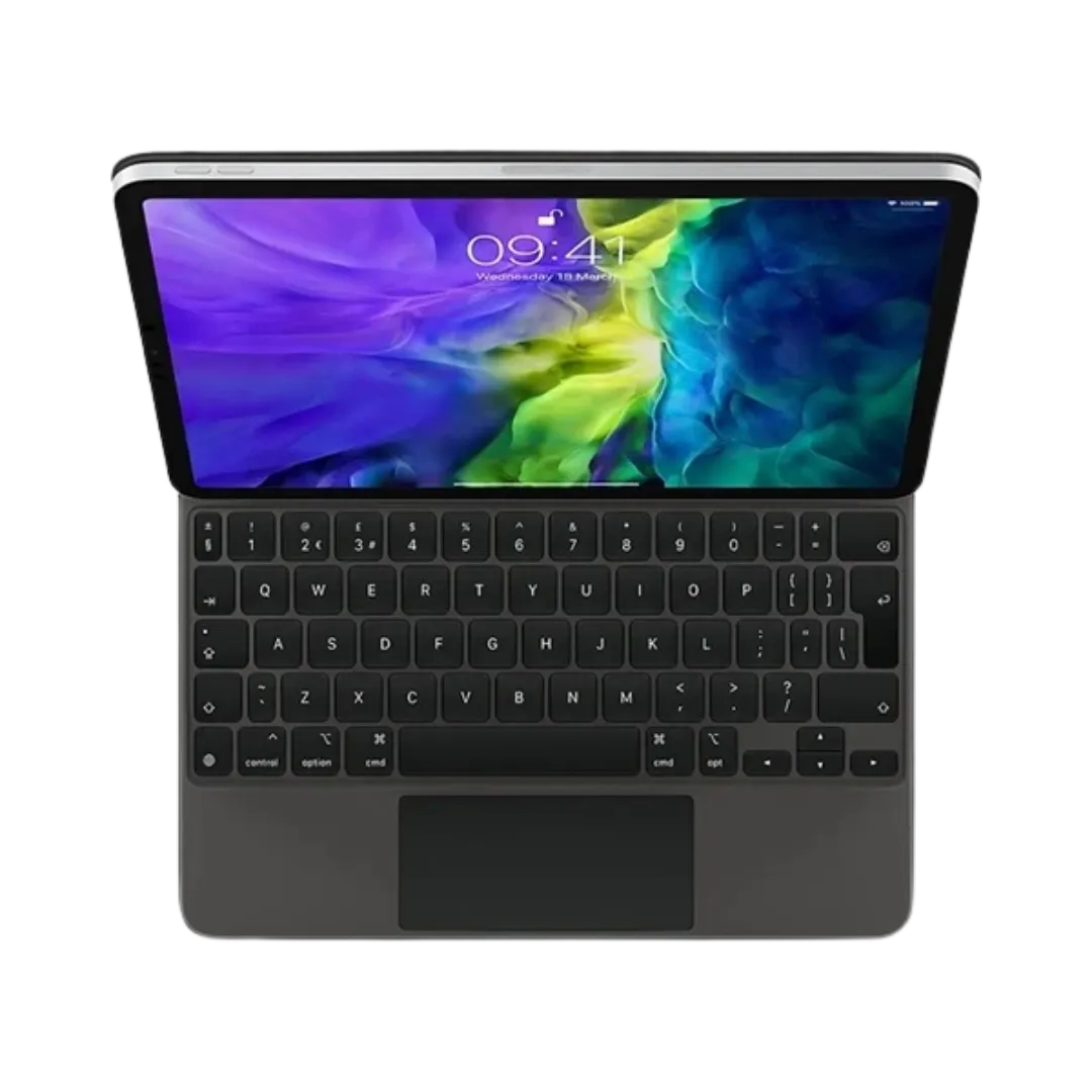 Keyboard for 11" iPad Pro, 1st/2nd/3rd Gen & Air 4th - Black