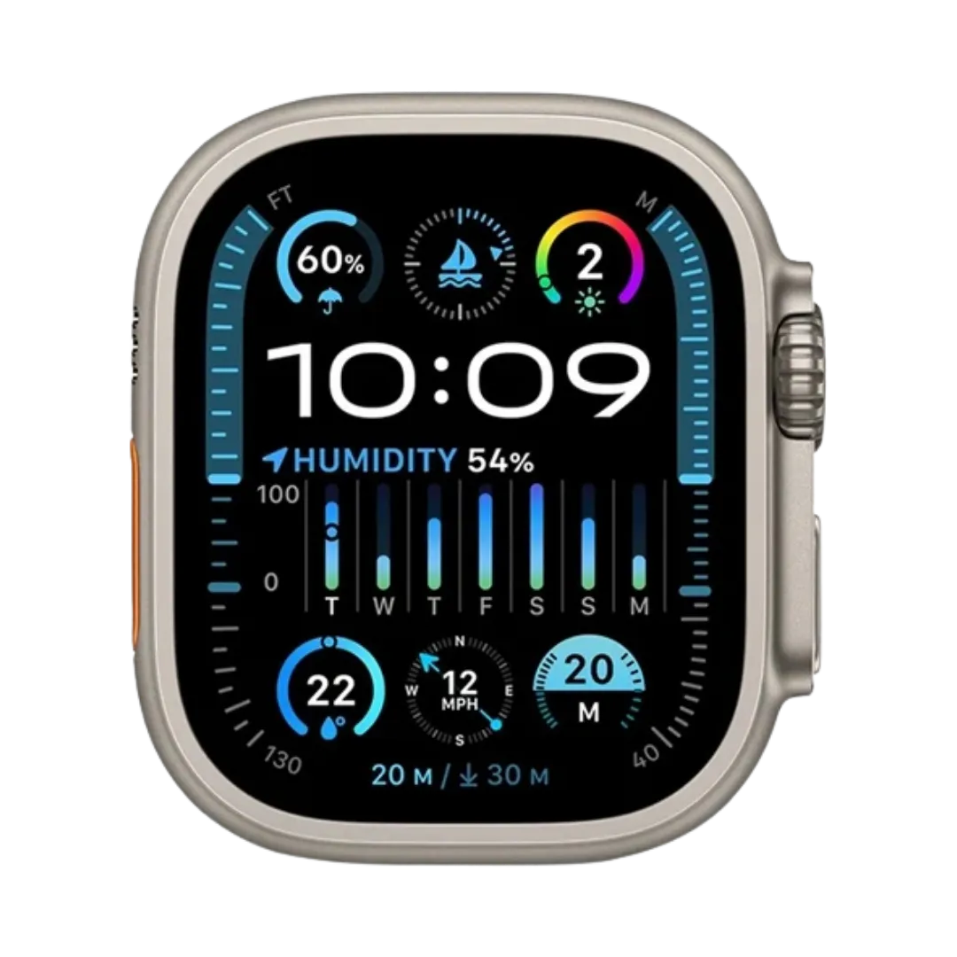Watch Ultra 2 NO STRAP 49mm Cellular Black Titanium Grade A