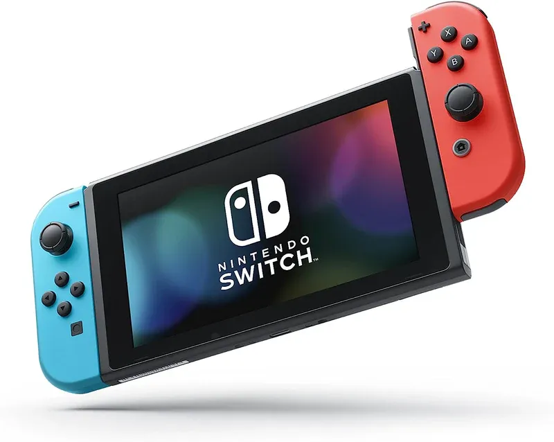 Nintendo Switch OLED - Ultimate Gaming Clarity Black & White Like New Black & White